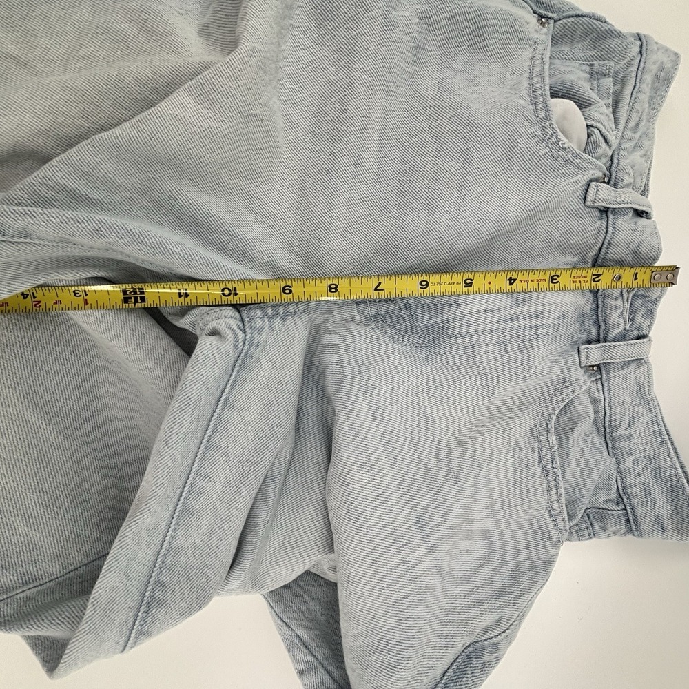 PACSUN Jessie High Rise Baggy Womens size 23 Light Wash Blue Denim Wide-Leg EUC - Picture 14 of 15